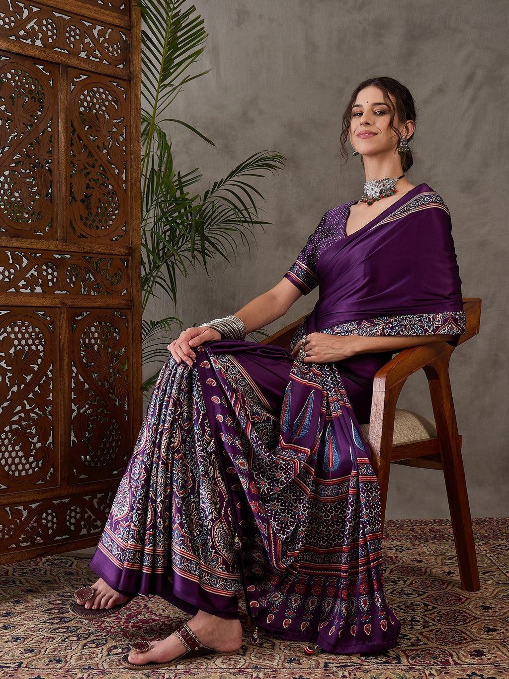 Avyanna Soft Drape Semi Modal Saree for Party Wear