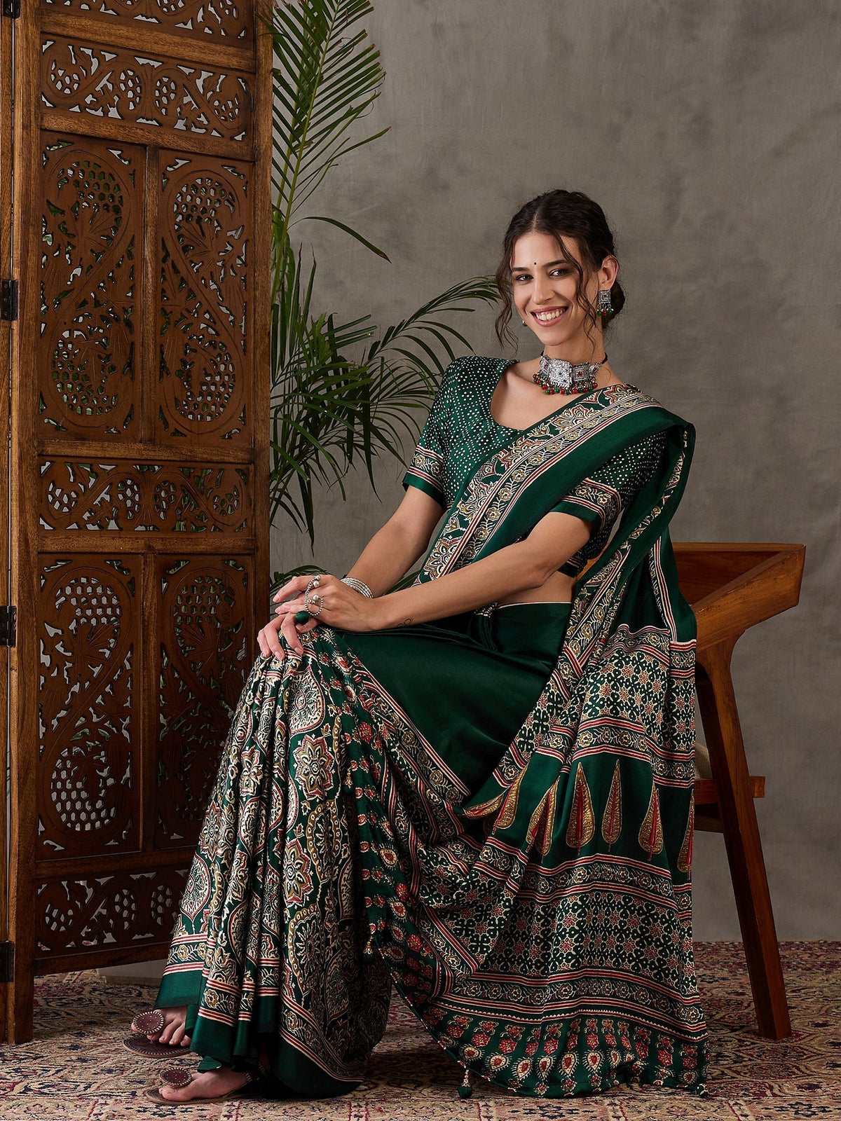 Avyanna Soft Drape Semi Modal Saree for Party Wear