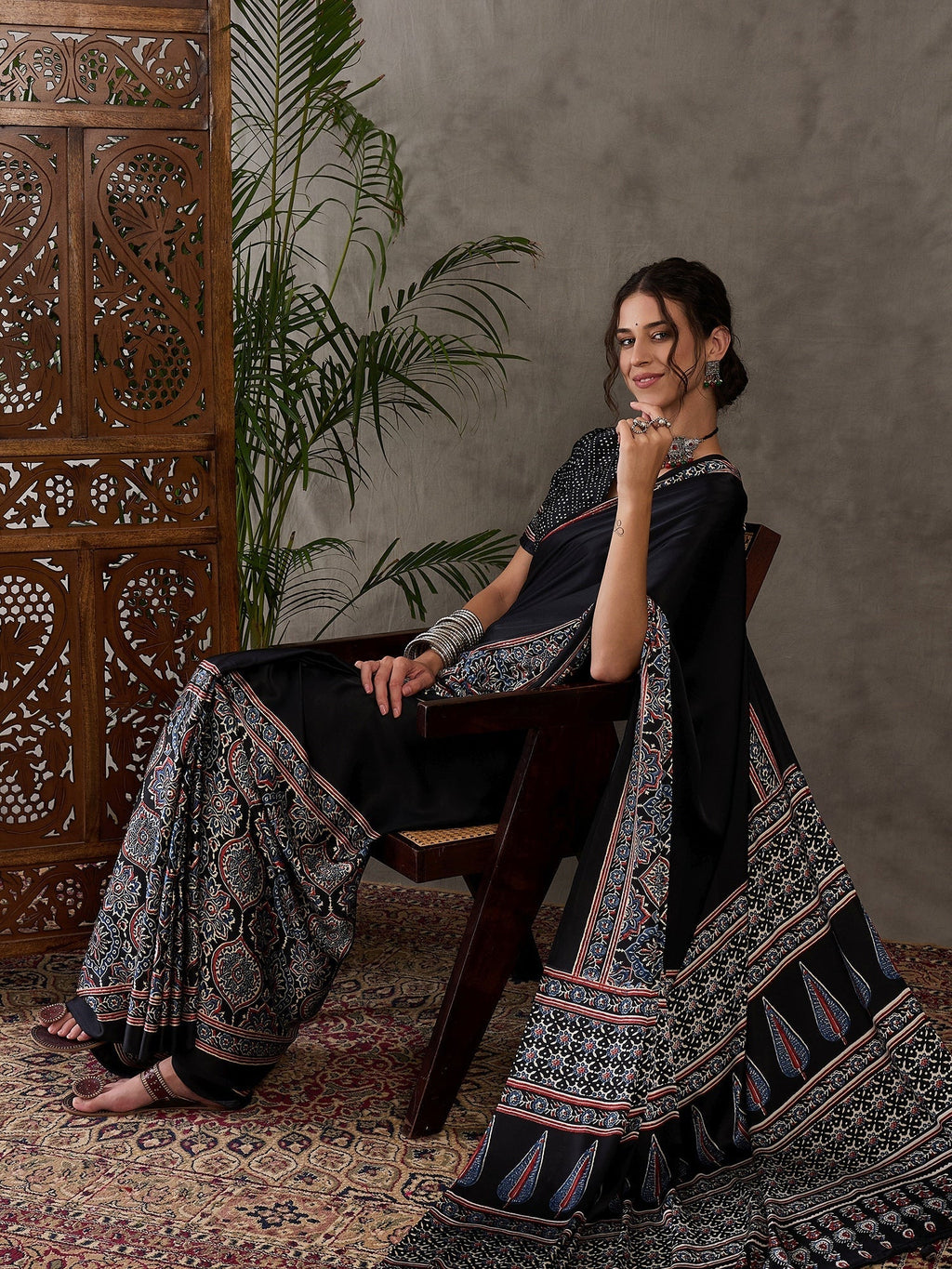 Avyanna Soft Drape Semi Modal Saree for Party Wear