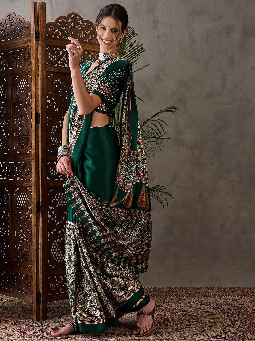 Avyanna Soft Drape Semi Modal Saree for Party Wear