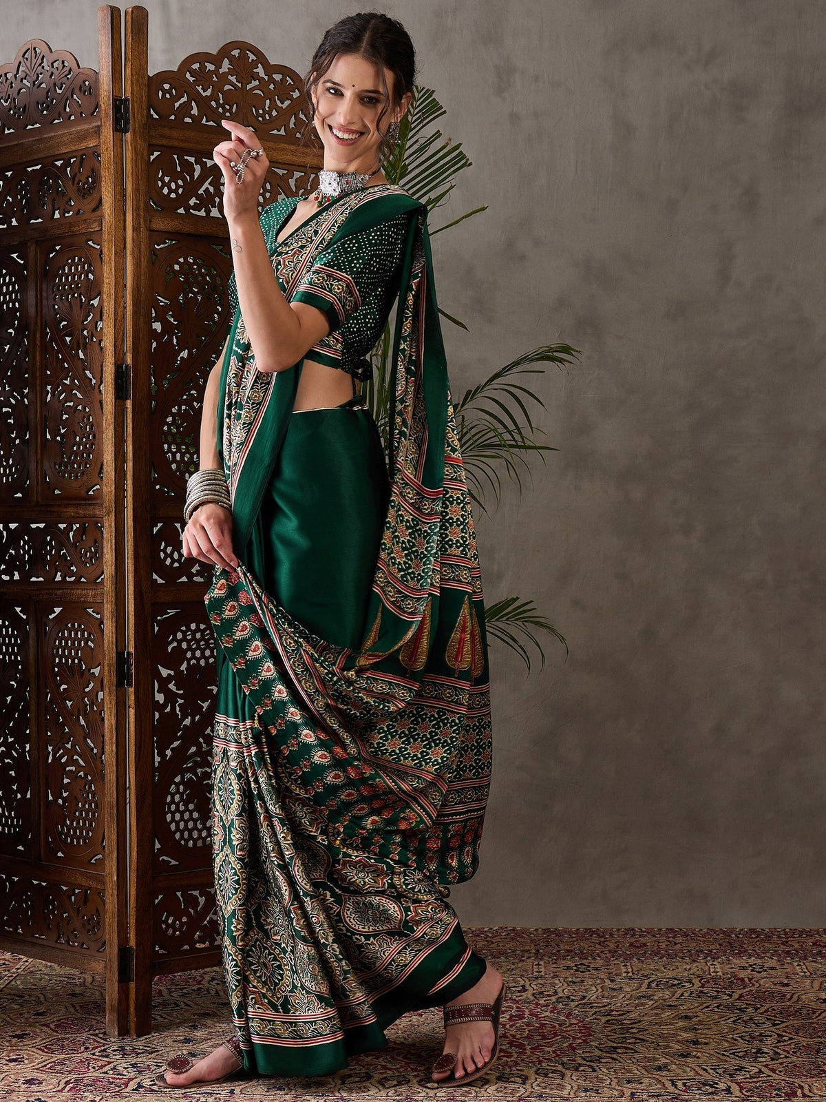 Avyanna Soft Drape Semi Modal Saree for Party Wear