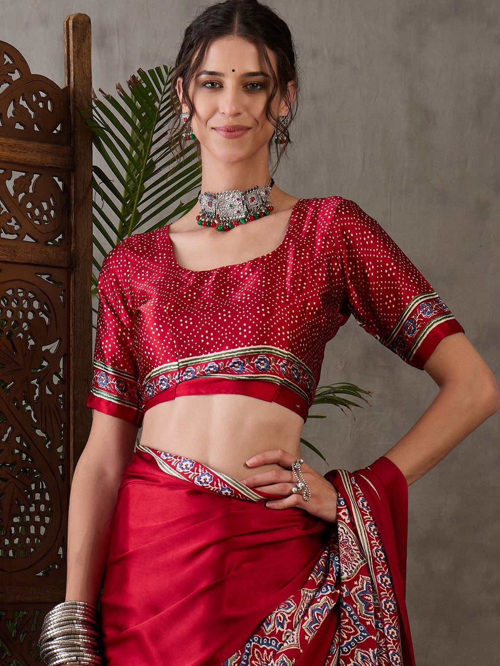 Avyanna Soft Drape Semi Modal Saree for Party Wear