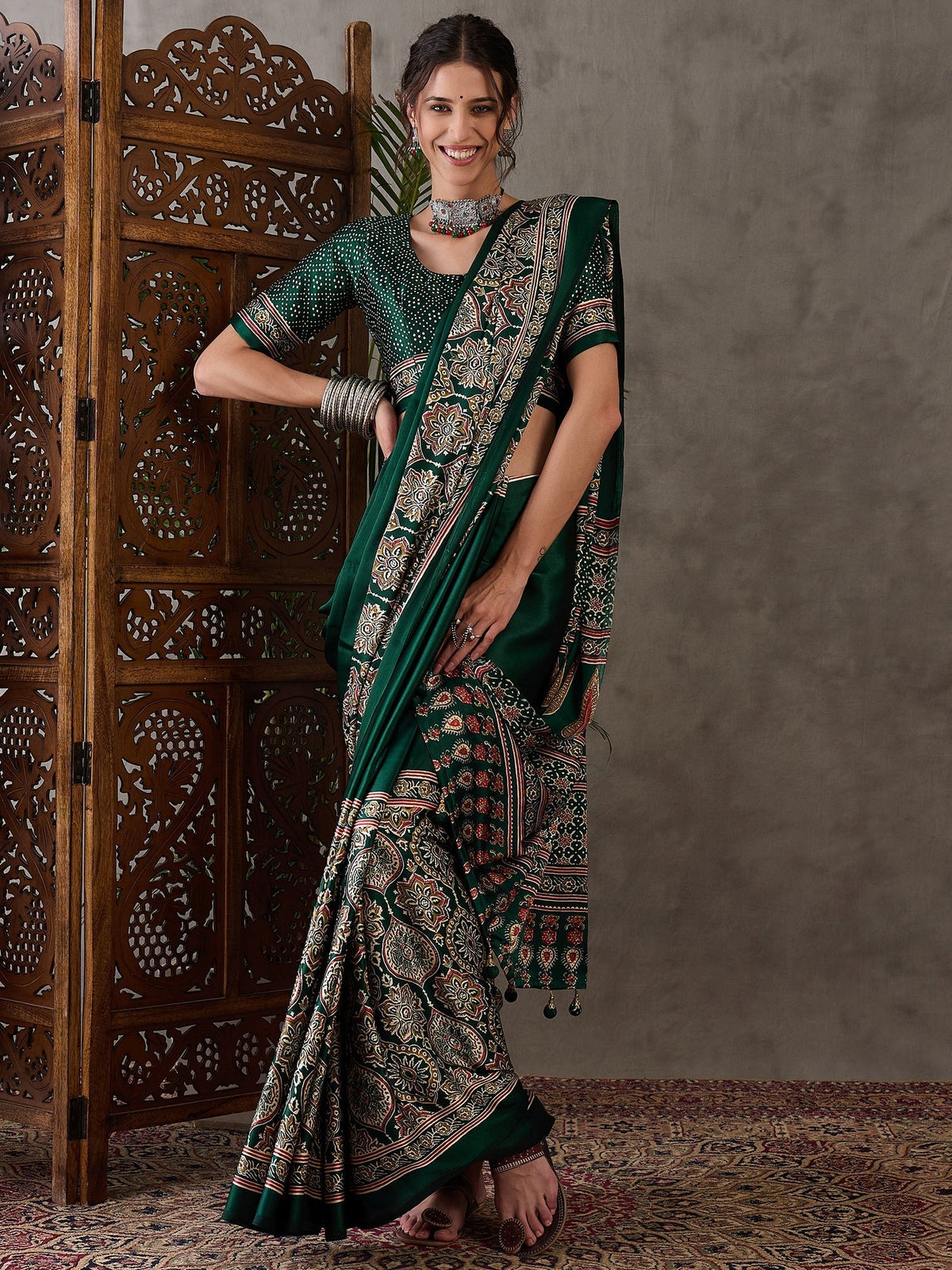 Avyanna Soft Drape Semi Modal Saree for Party Wear