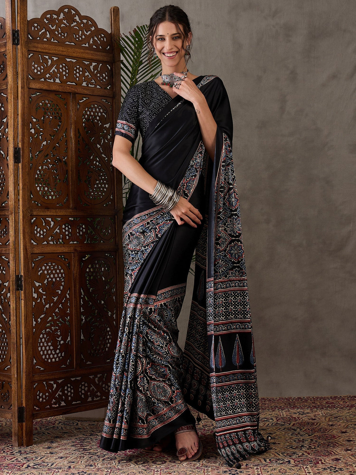 Avyanna Soft Drape Semi Modal Saree for Party Wear