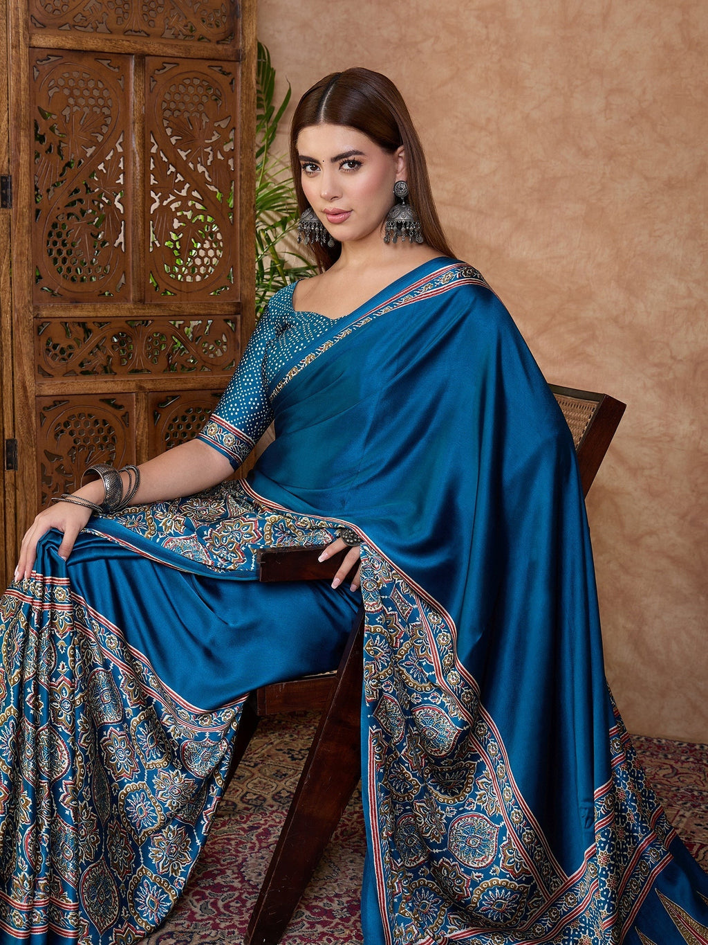 Avyanna Soft Drape Semi Modal Saree for Party Wear