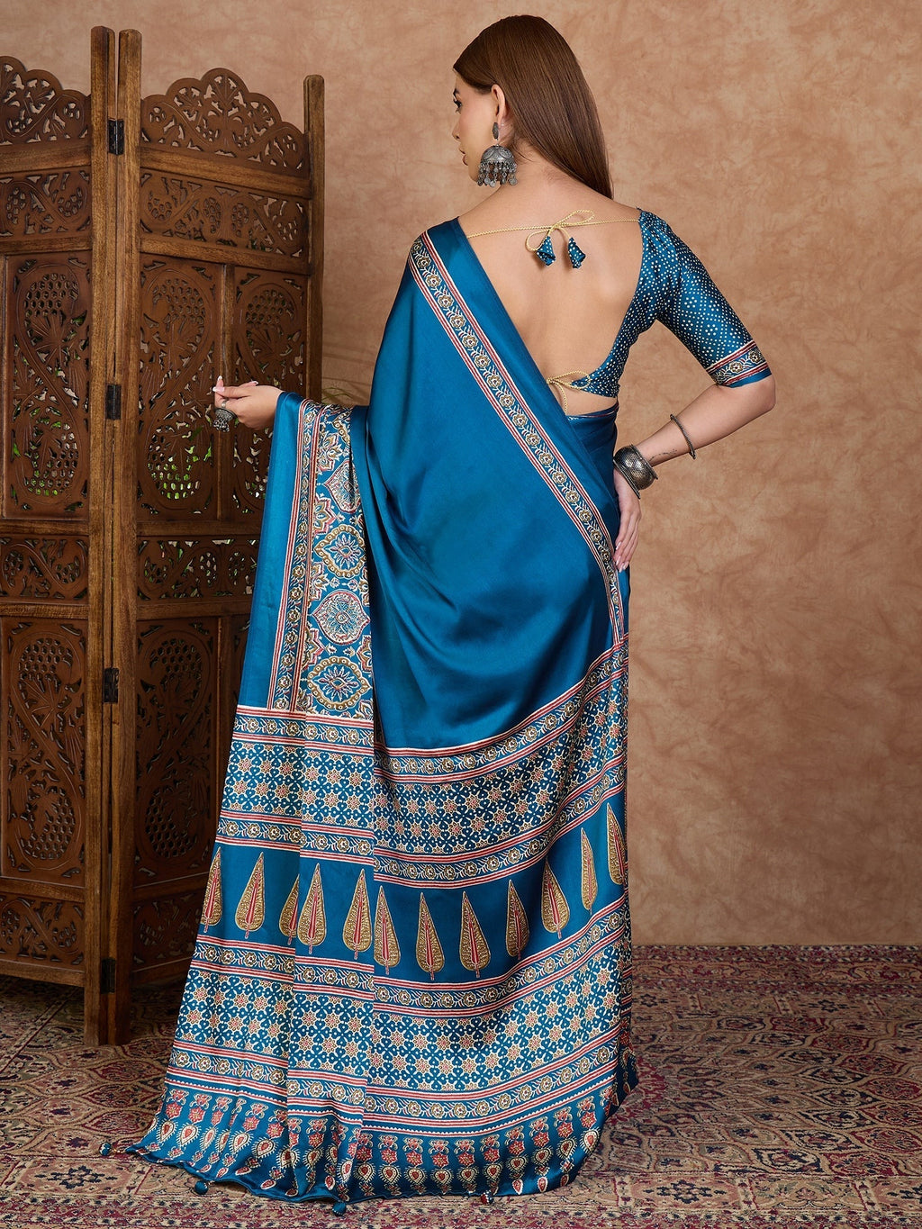 Avyanna Soft Drape Semi Modal Saree for Party Wear
