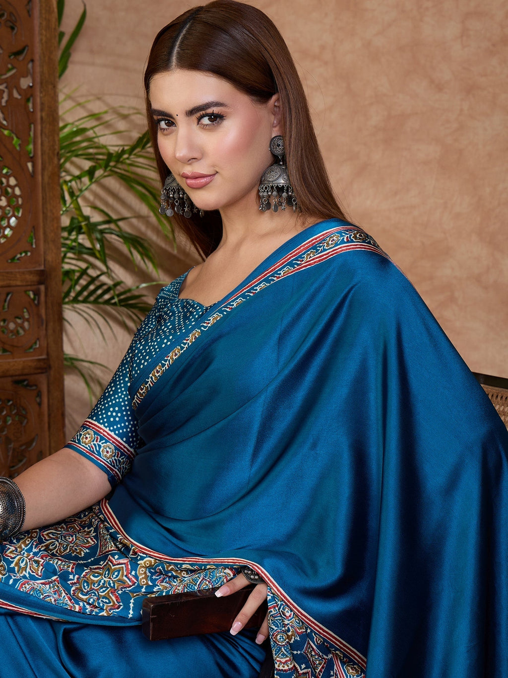 Avyanna Soft Drape Semi Modal Saree for Party Wear