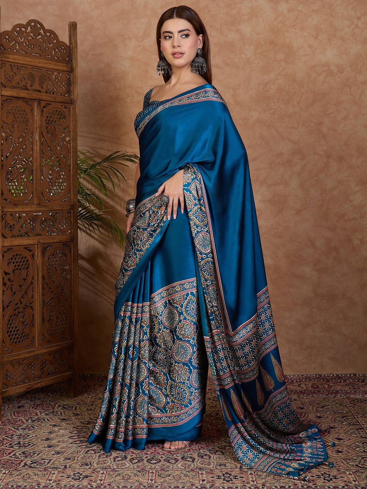 Avyanna Soft Drape Semi Modal Saree for Party Wear