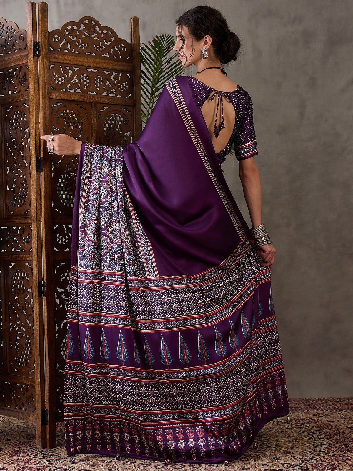 Avyanna Soft Drape Semi Modal Saree for Party Wear