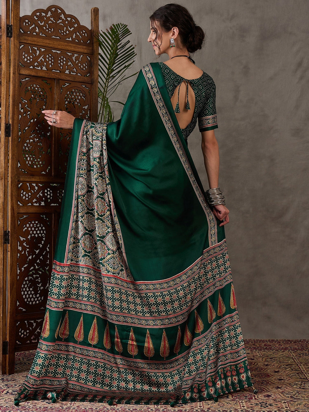 Avyanna Soft Drape Semi Modal Saree for Party Wear