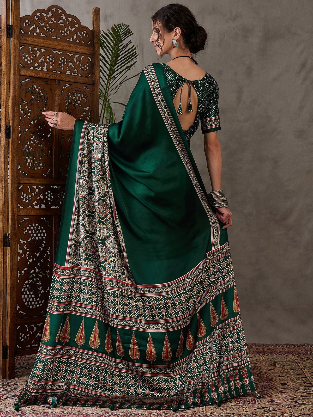 Avyanna Soft Drape Semi Modal Saree for Party Wear