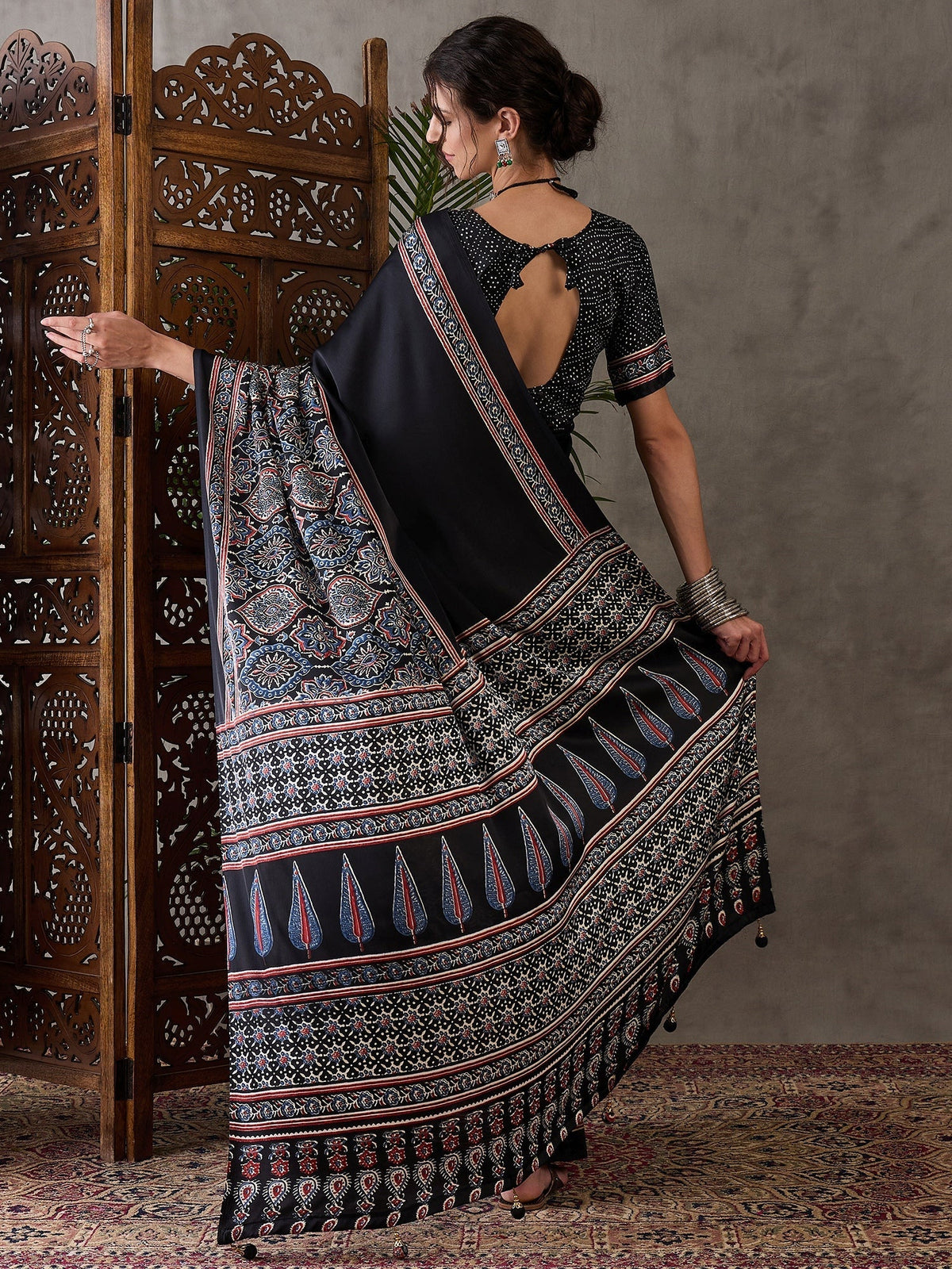 Avyanna Soft Drape Semi Modal Saree for Party Wear