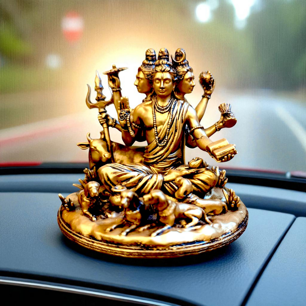 “Lord Dattatreya – The Trinity of Divine Wisdom, Power & Liberation” - Fabzie - Home Decor Elegance