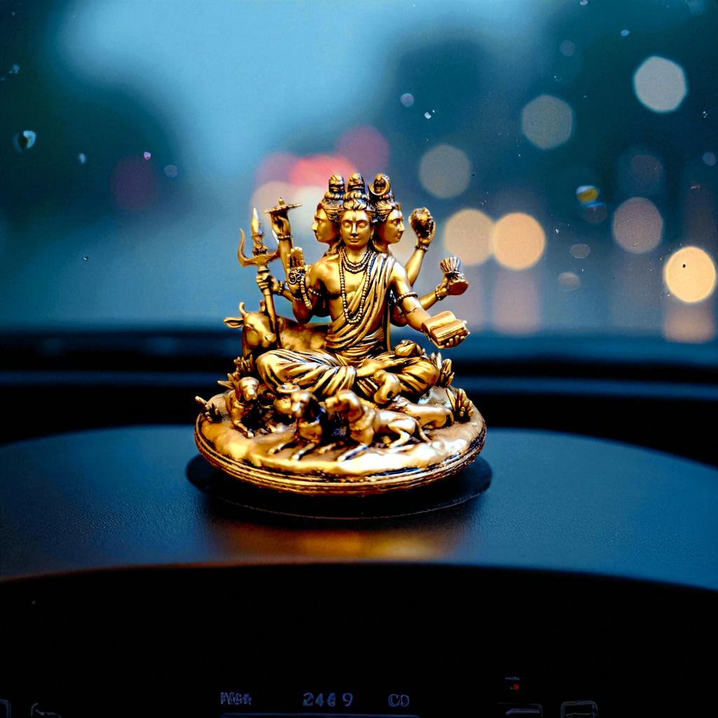 “Lord Dattatreya – The Trinity of Divine Wisdom, Power & Liberation” - Fabzie - Home Decor Elegance