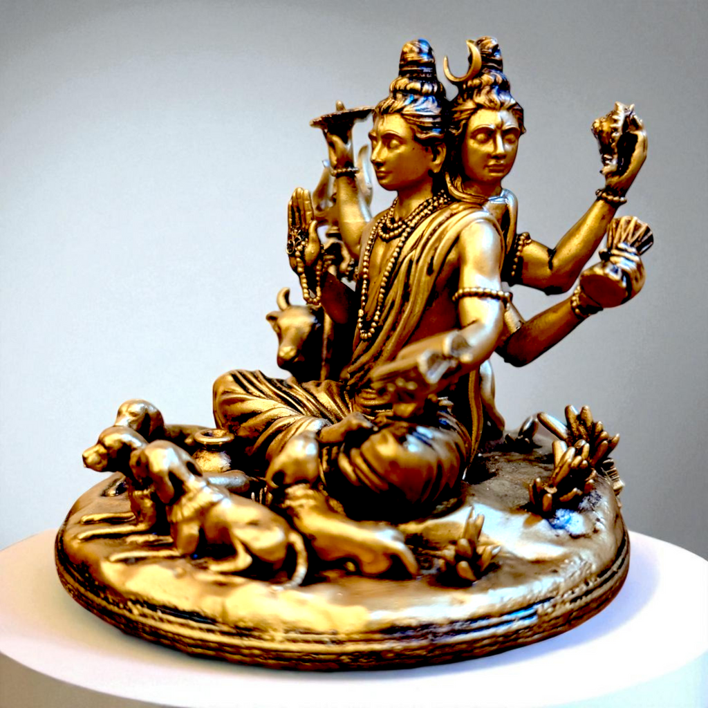 “Lord Dattatreya – The Trinity of Divine Wisdom, Power & Liberation” - Fabzie - Home Decor Elegance