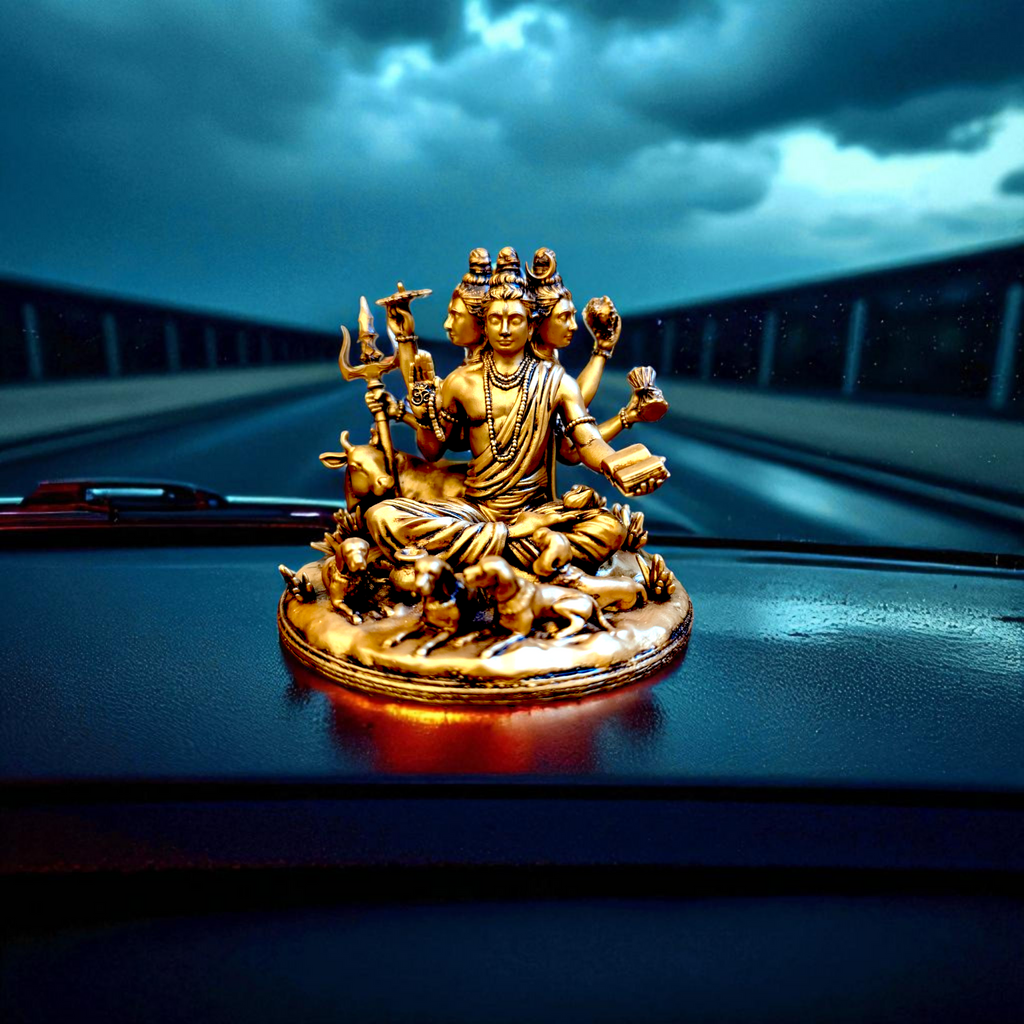 “Lord Dattatreya – The Trinity of Divine Wisdom, Power & Liberation” - Fabzie - Home Decor Elegance