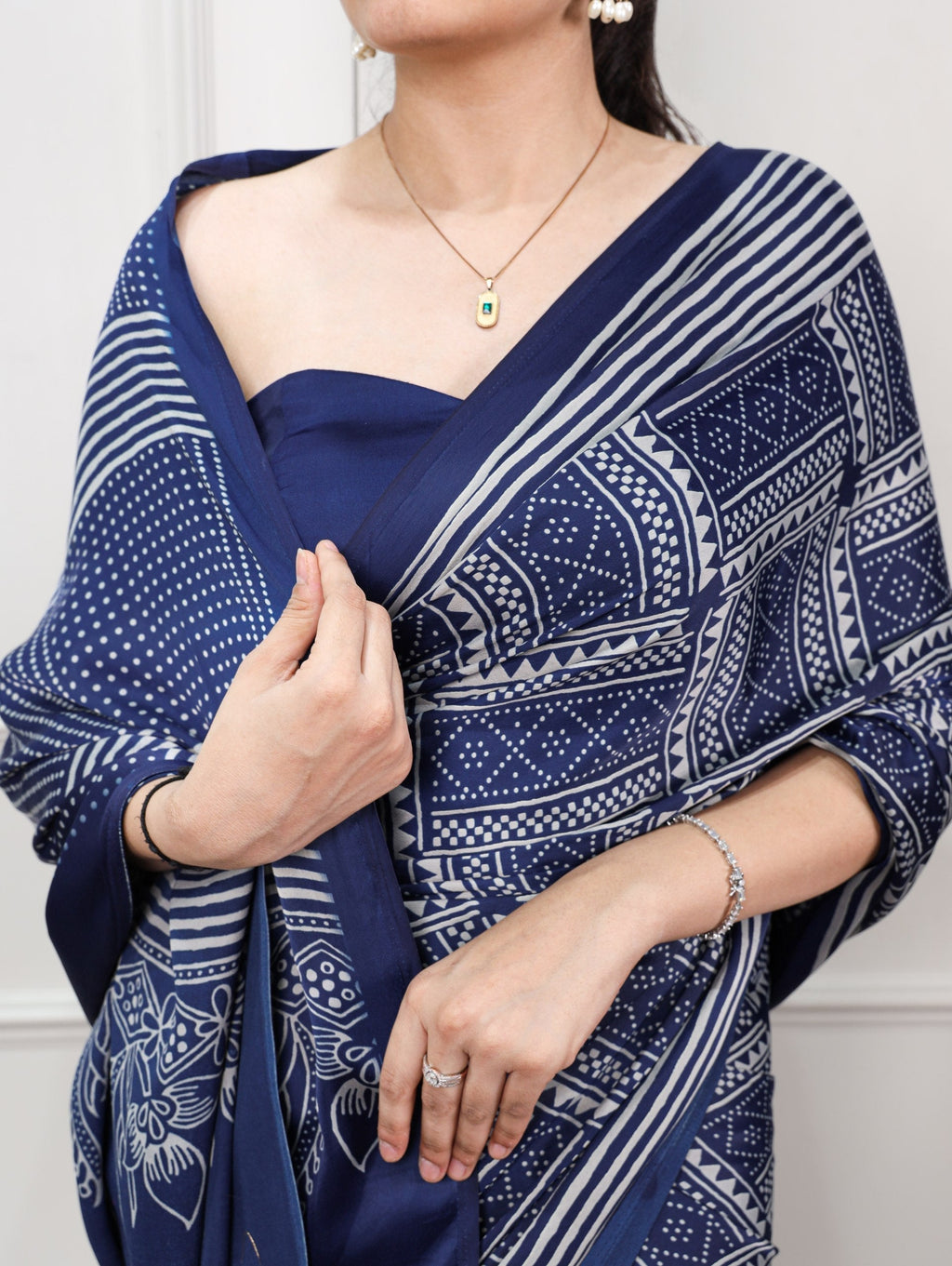 Designer Satin Silk Printed Saree