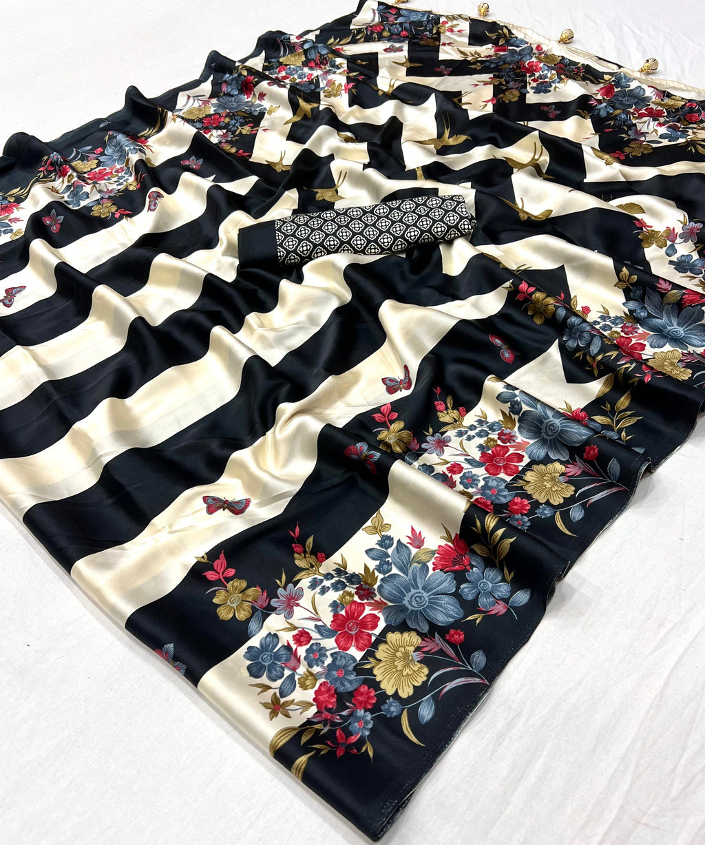 Elaria Contemporary Semi Modal Saree for Special Occasions