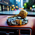 Hanuman Gada Idol for Home & Car Dashboard – Strength, Devotion & Vastu Energy (Copy) - Fabzie - Home Decor Elegance