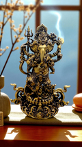 Dancing Ganesha Idol – Joyful Energy & Auspicious Vibes for Your Decor - Fabzie - Home Decor Elegance