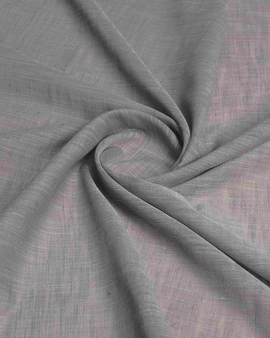 Gray Elegant Solid Saree with Zari Border – Timeless Grace