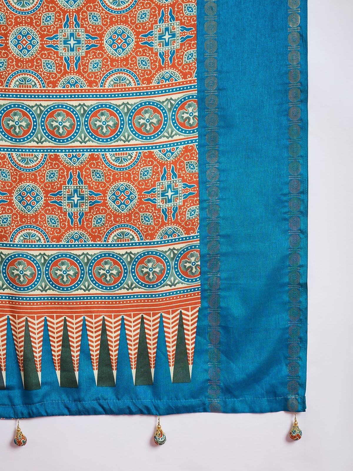 Kashmira Textured Tussar Silk Saree for Festive Wear