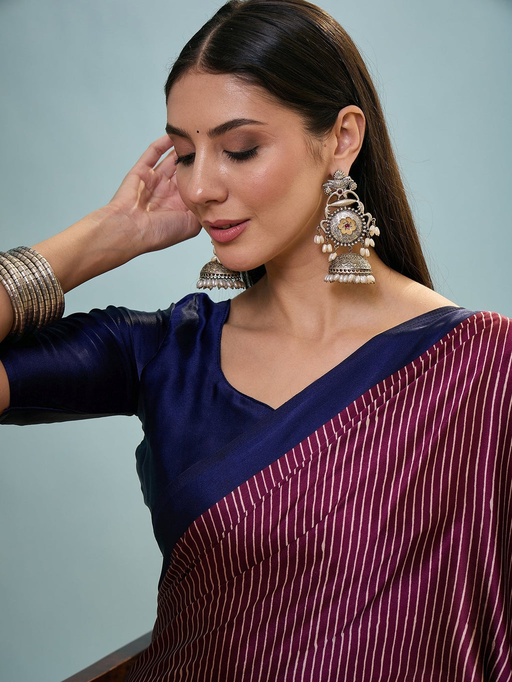 Kiyana Elegant Semi Modal Saree for Wedding Functions