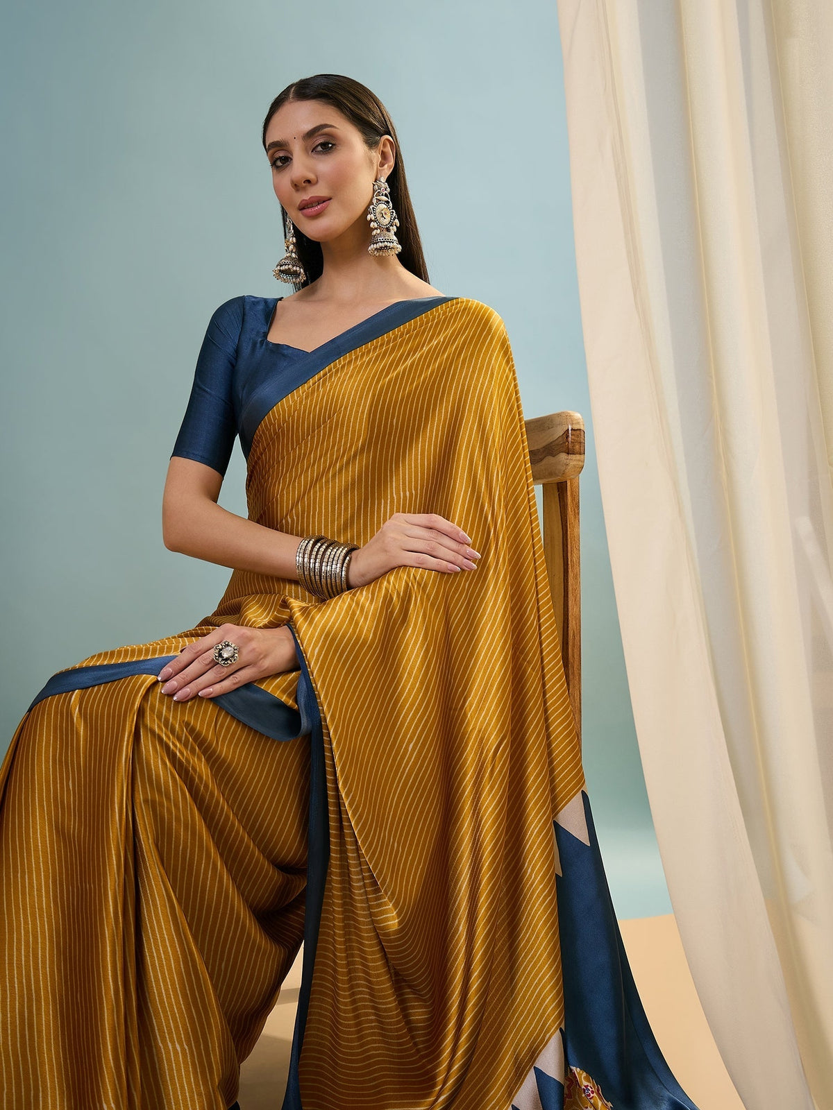 Kiyana Elegant Semi Modal Saree for Wedding Functions