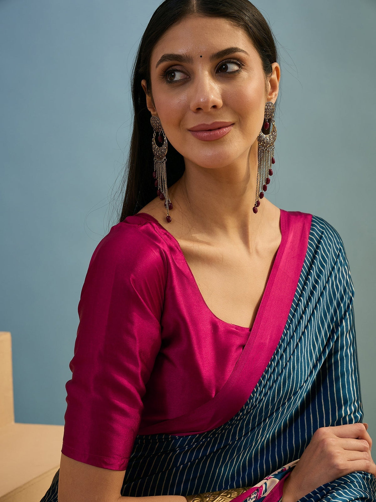 Kiyana Elegant Semi Modal Saree for Wedding Functions
