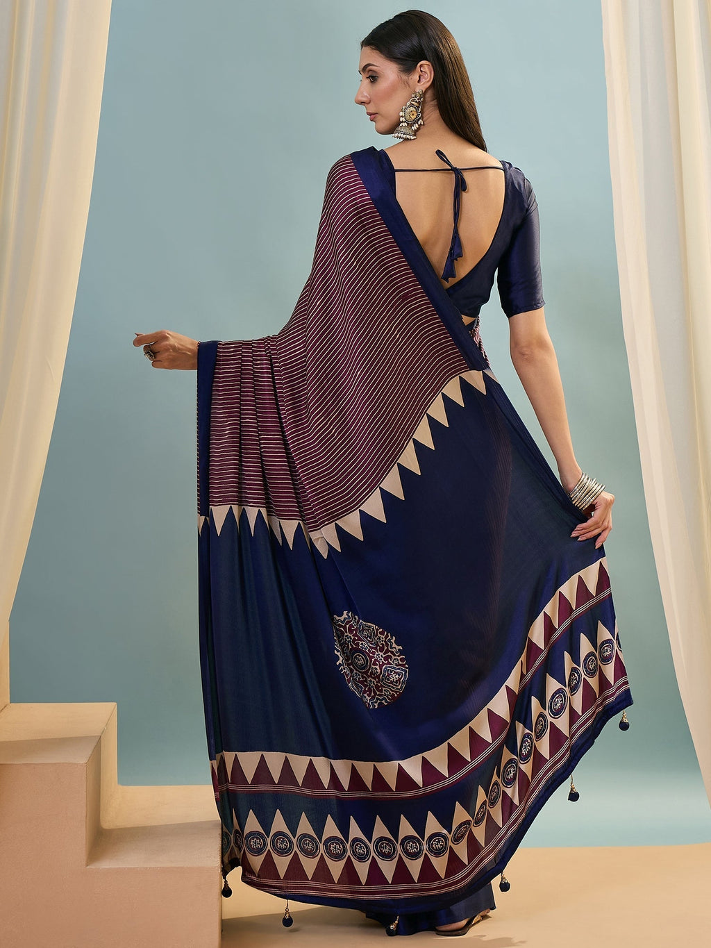 Kiyana Elegant Semi Modal Saree for Wedding Functions