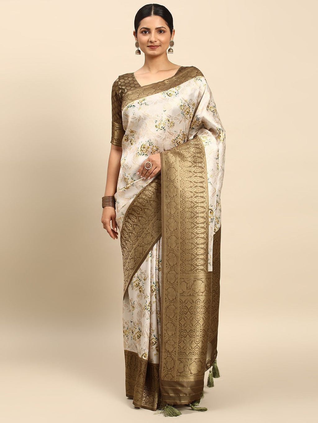 Mehendi Green Breathtaking Soft Silk Saree