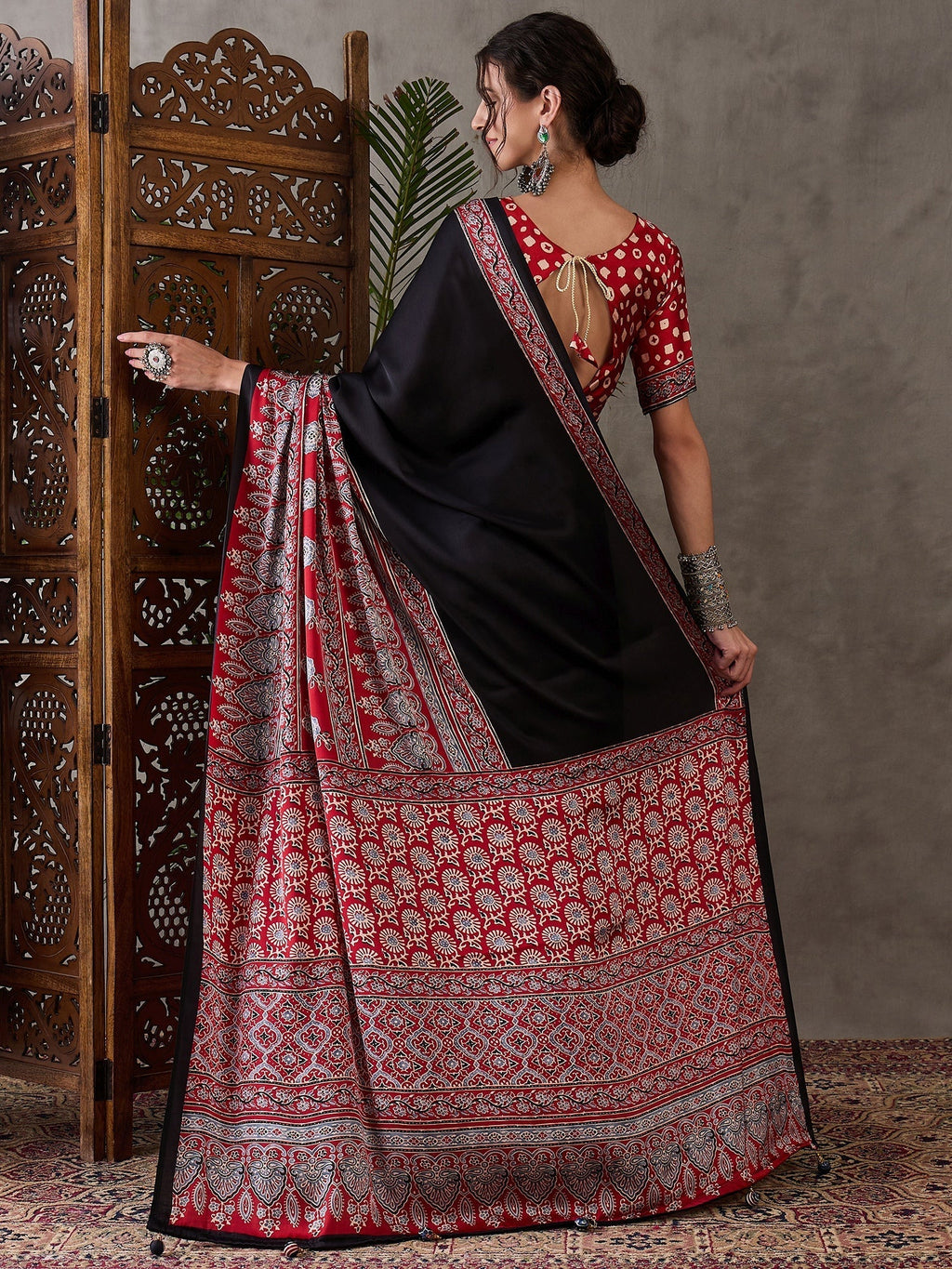 Meherika Elegant Semi Modal Saree for Wedding Functions