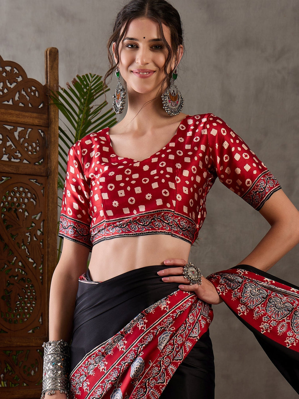 Meherika Elegant Semi Modal Saree for Wedding Functions