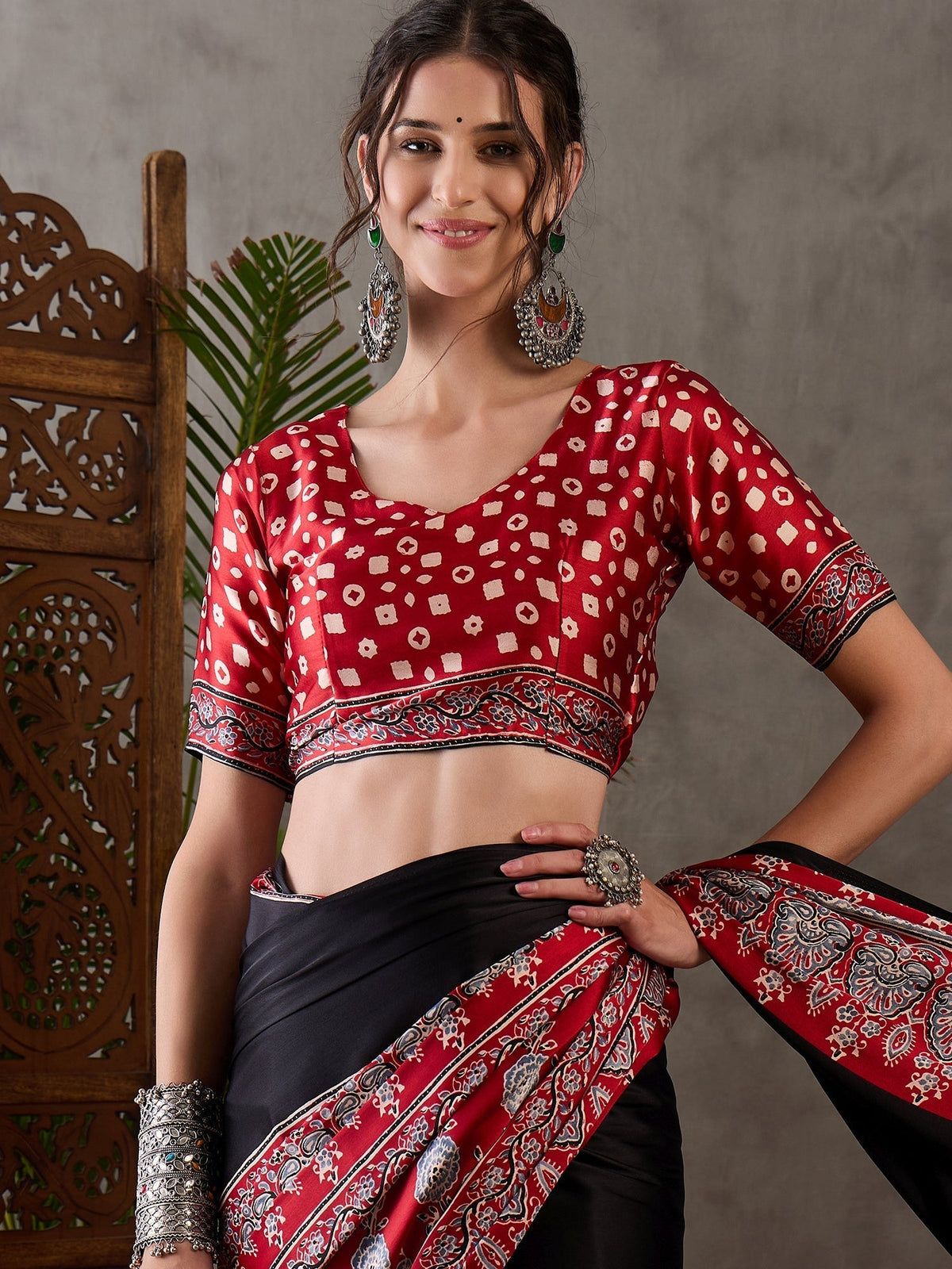 Meherika Elegant Semi Modal Saree for Wedding Functions