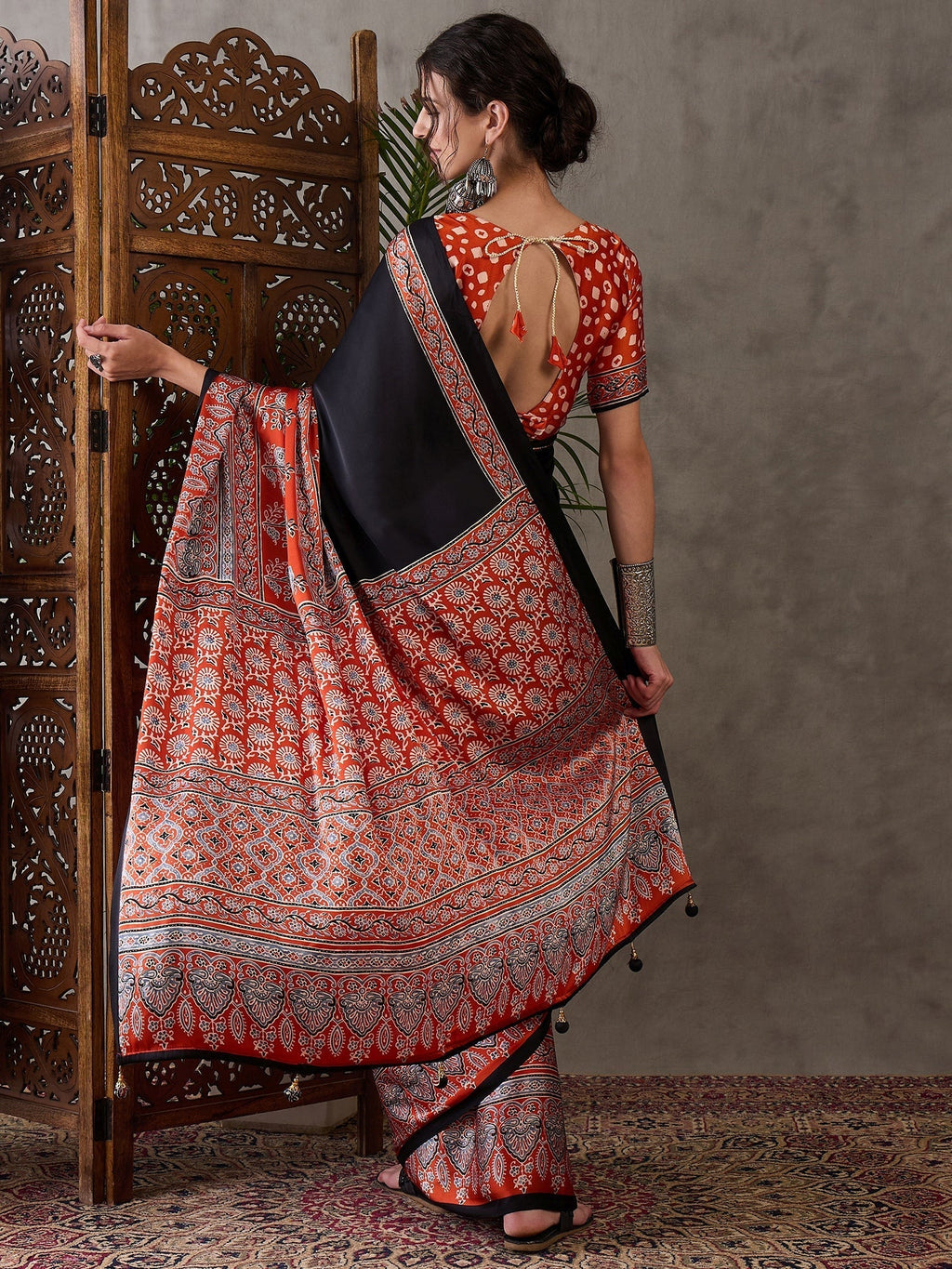 Meherika Elegant Semi Modal Saree for Wedding Functions