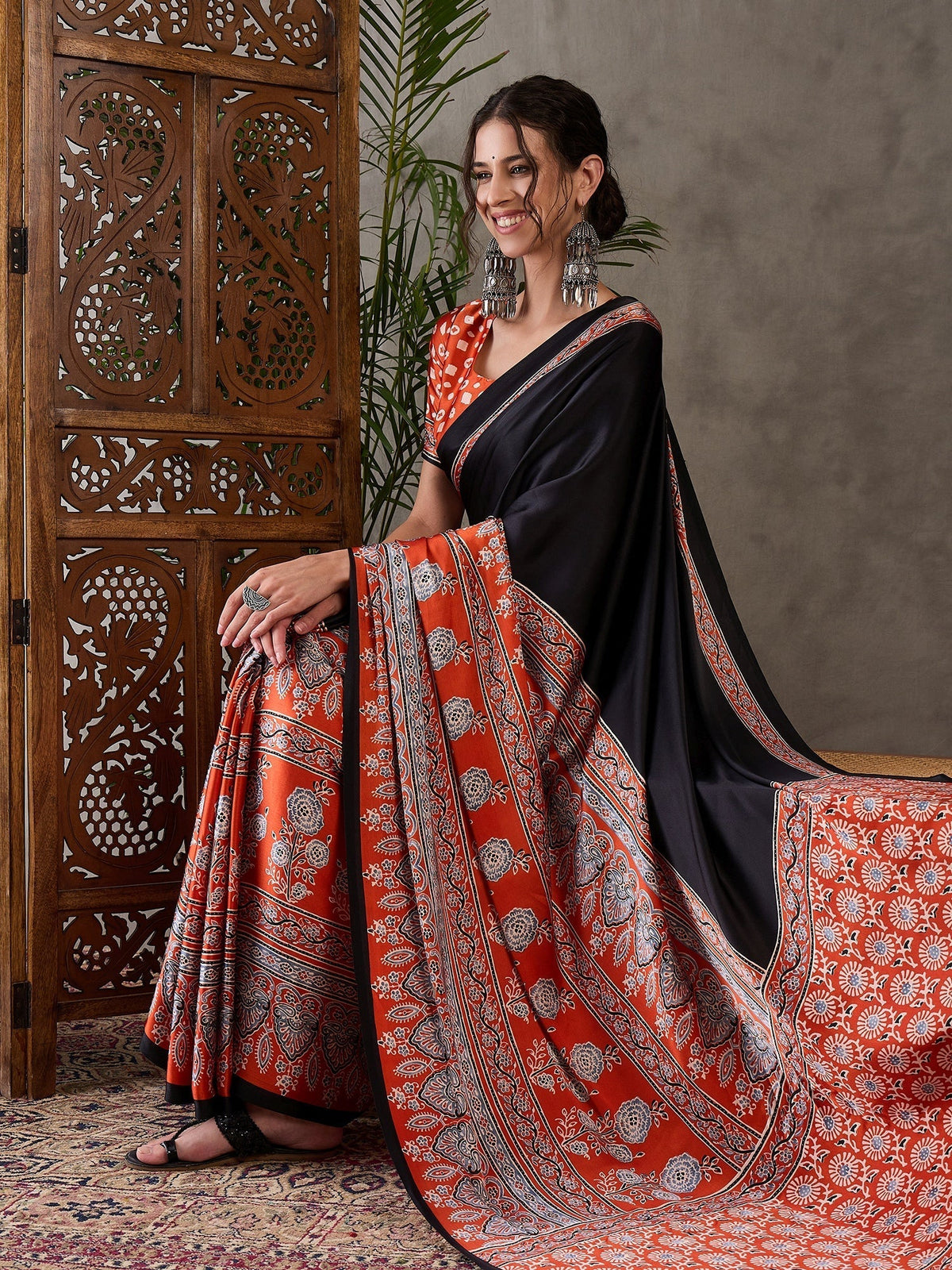 Meherika Elegant Semi Modal Saree for Wedding Functions