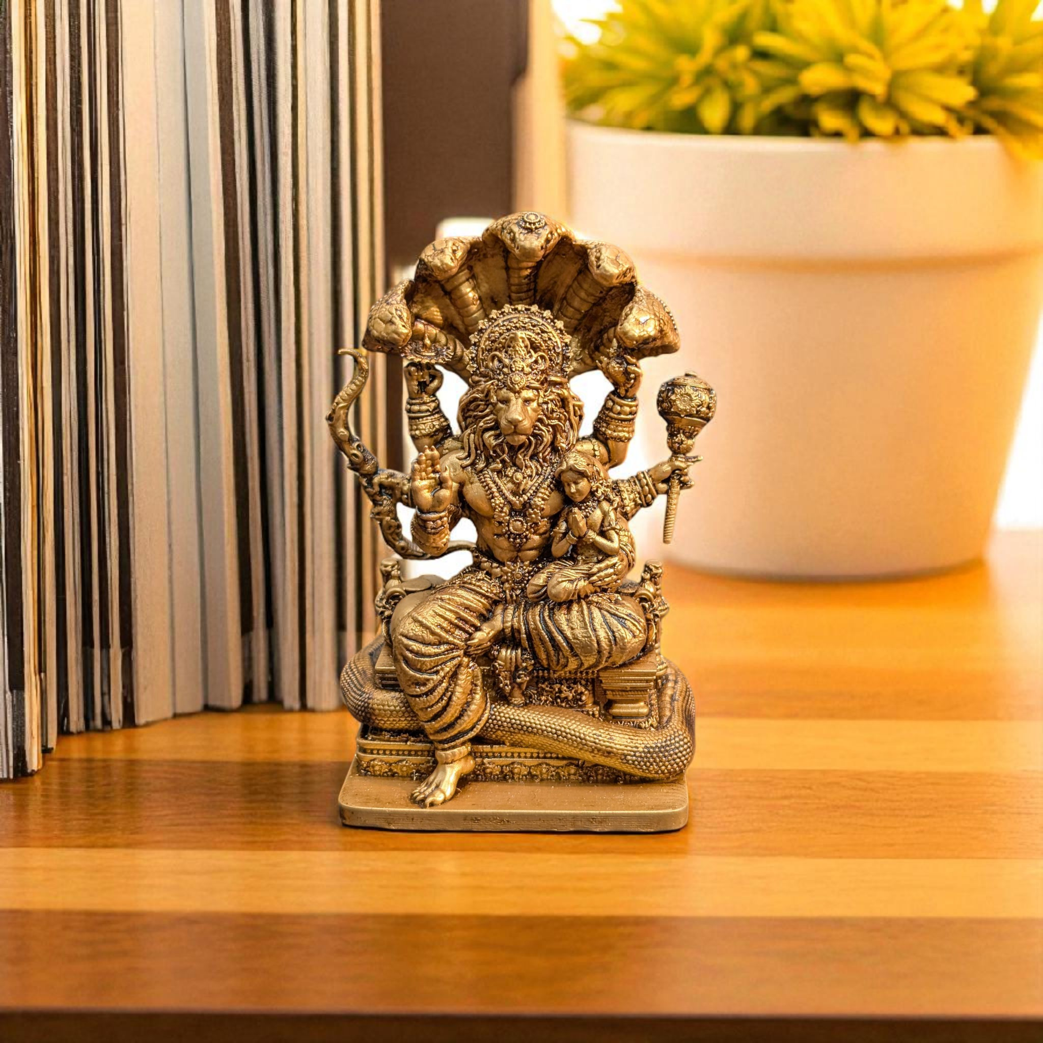 Narsimha with Prahlad – The Eternal Victory of Devotion, Protection, and Divine Power - Fabzie - Home Decor Elegance