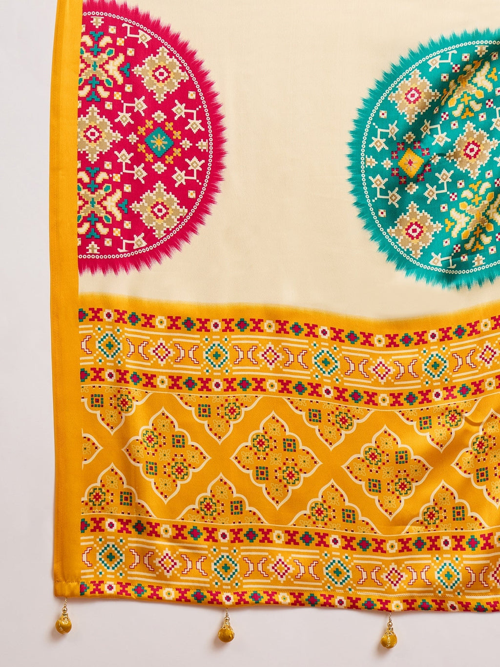 Navisha Lightweight Semi Modal Saree for Festive Occasions