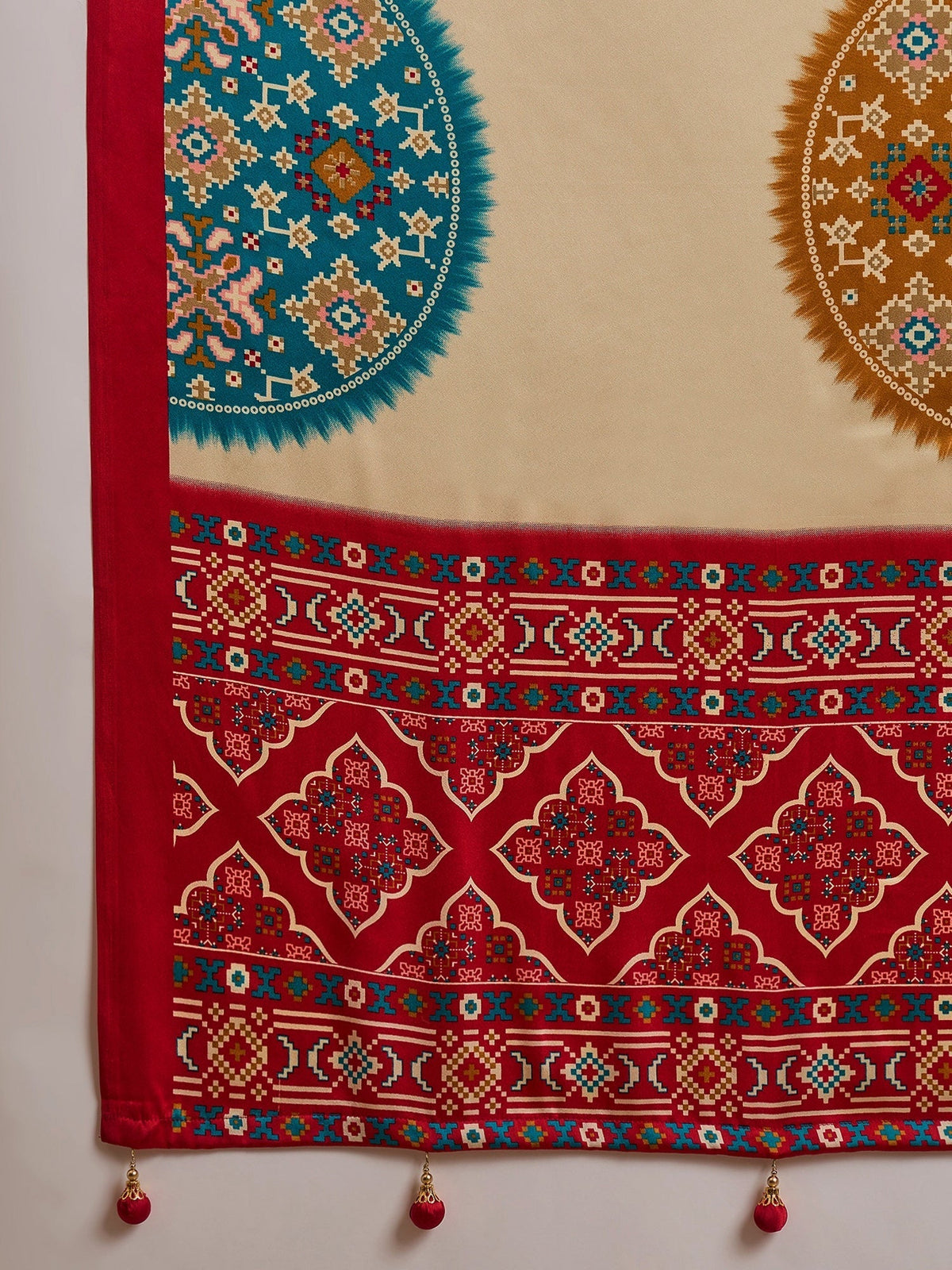 Navisha Lightweight Semi Modal Saree for Festive Occasions