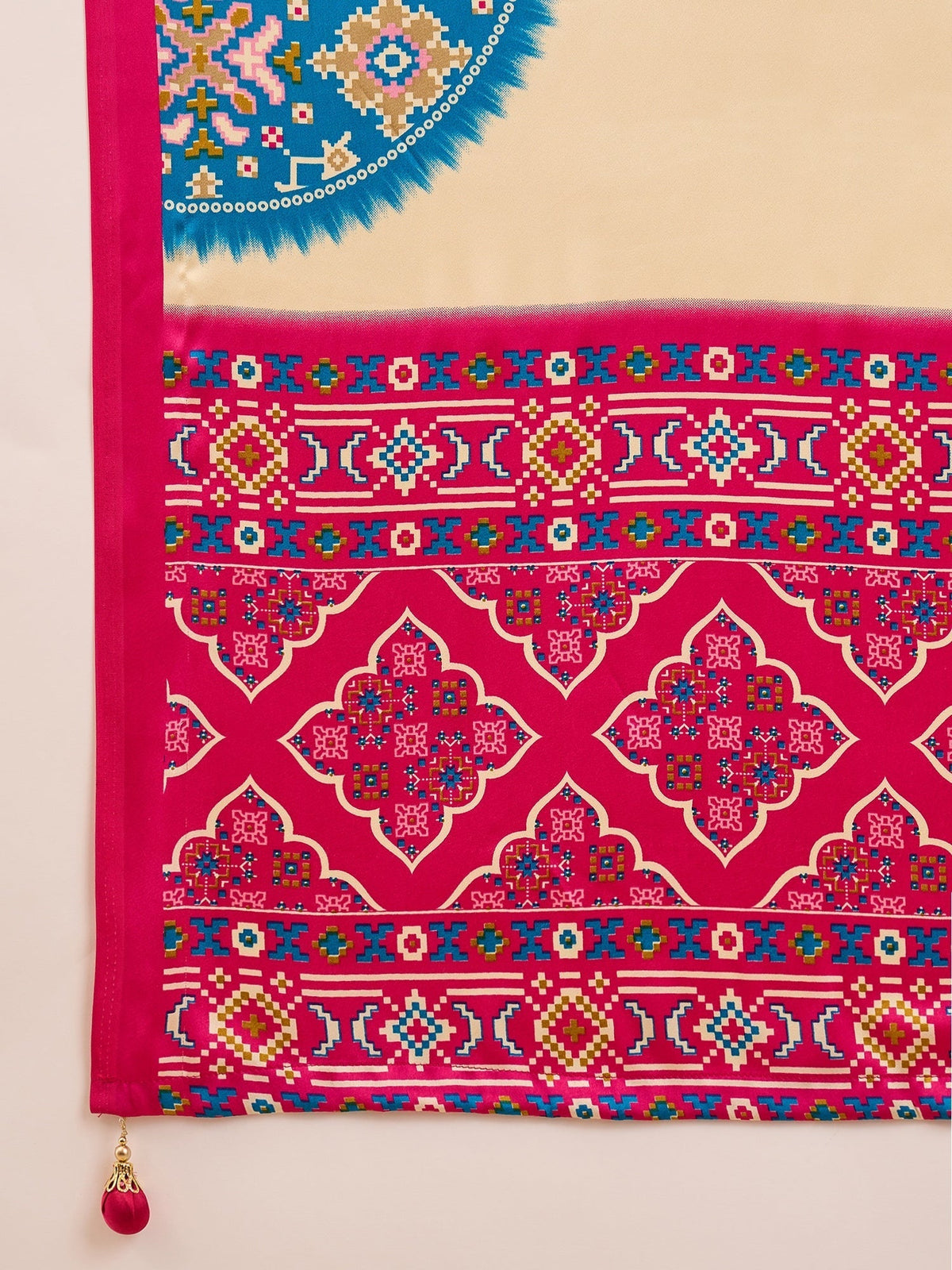 Navisha Lightweight Semi Modal Saree for Festive Occasions