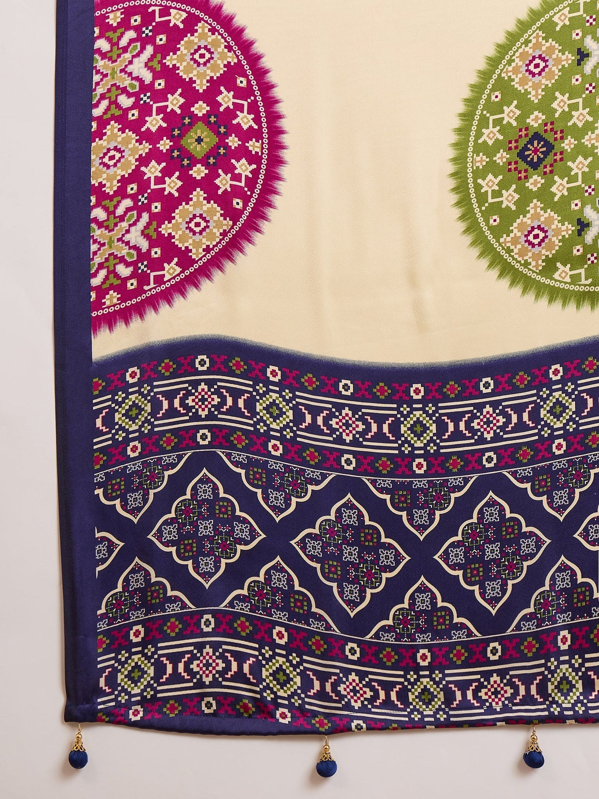 Navisha Lightweight Semi Modal Saree for Festive Occasions