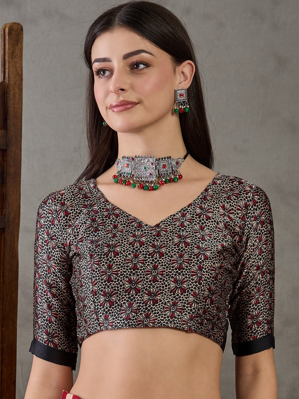 Nivara Premium Semi Modal Saree for Festive Wear