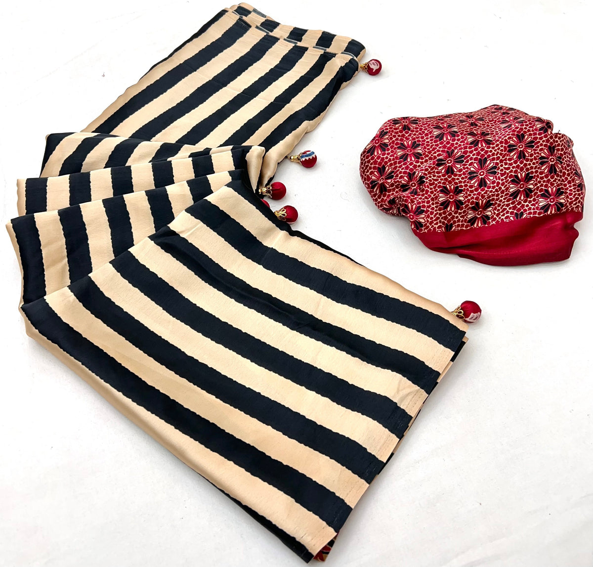 Nivara Premium Semi Modal Saree for Festive Wear