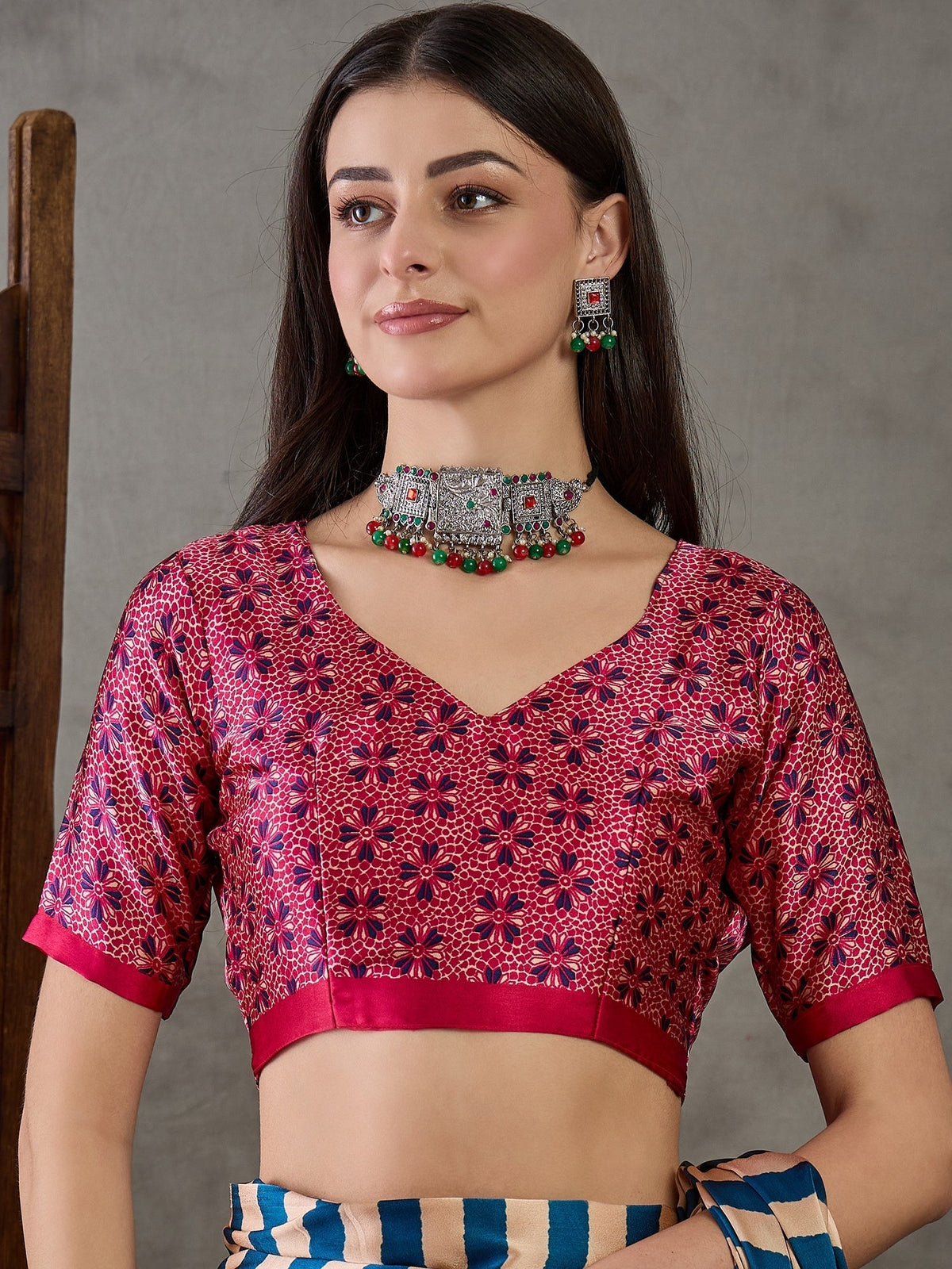Nivara Premium Semi Modal Saree for Festive Wear