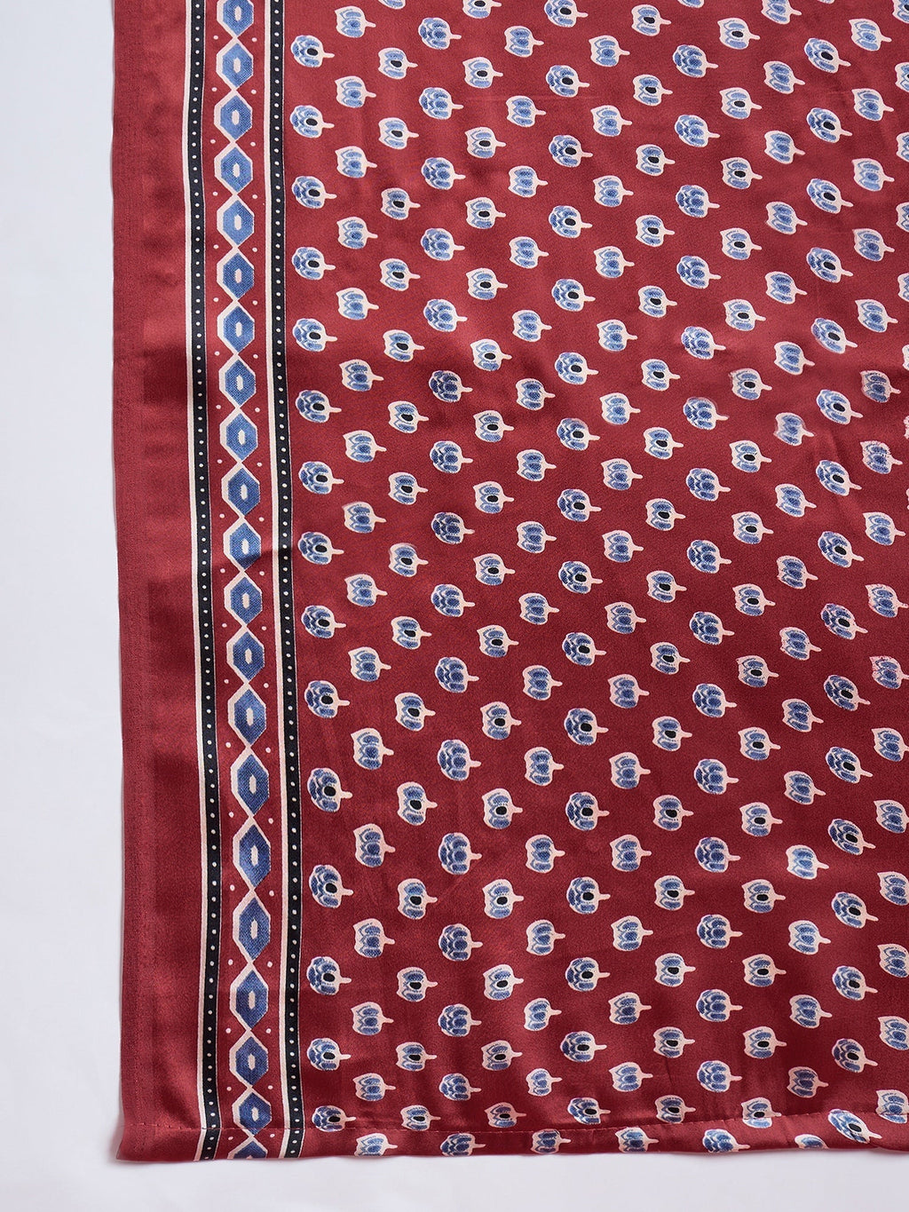 Ojasvi Mirror Work Semi Modal Saree for Wedding & Party Wear