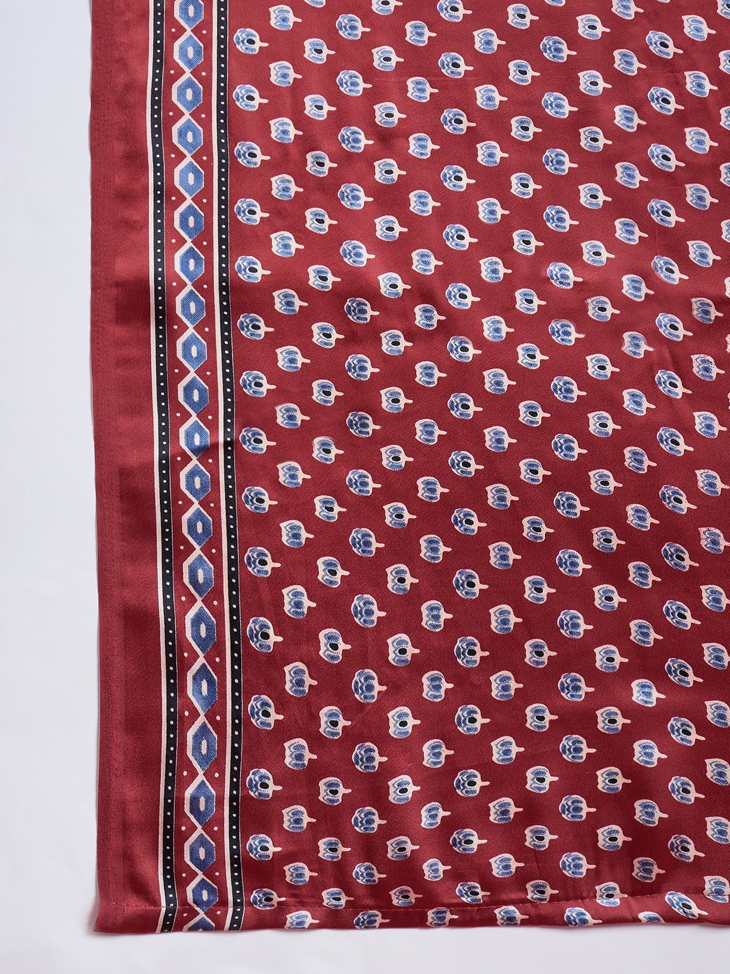 Ojasvi Mirror Work Semi Modal Saree for Wedding & Party Wear