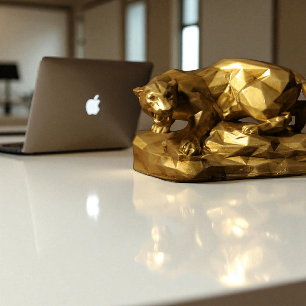 Panther On Mountain - Sleek and Stylish Decor for Home / Office Decor - Fabzie - Home Decor Elegance