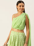 Pista Color Ready Made Georgette Blouse