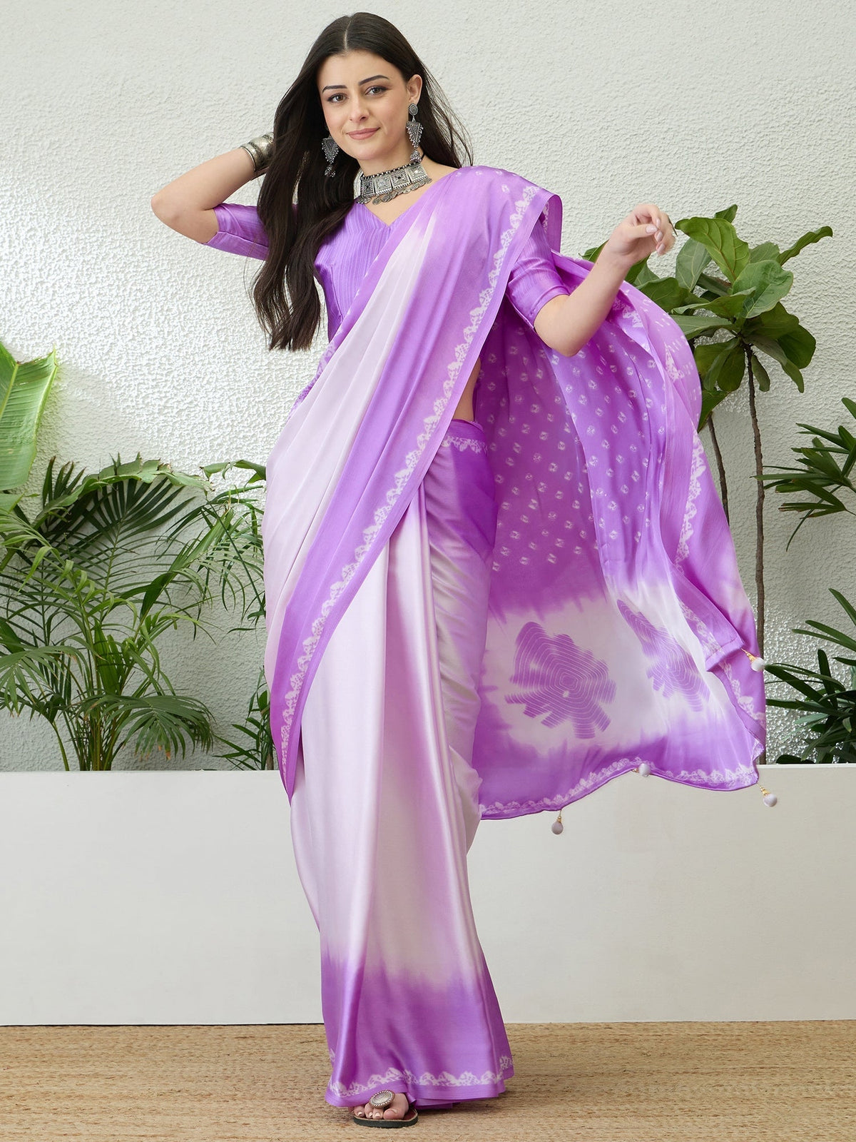 Pranika Graceful Semi Modal Saree for Ethnic Celebrations