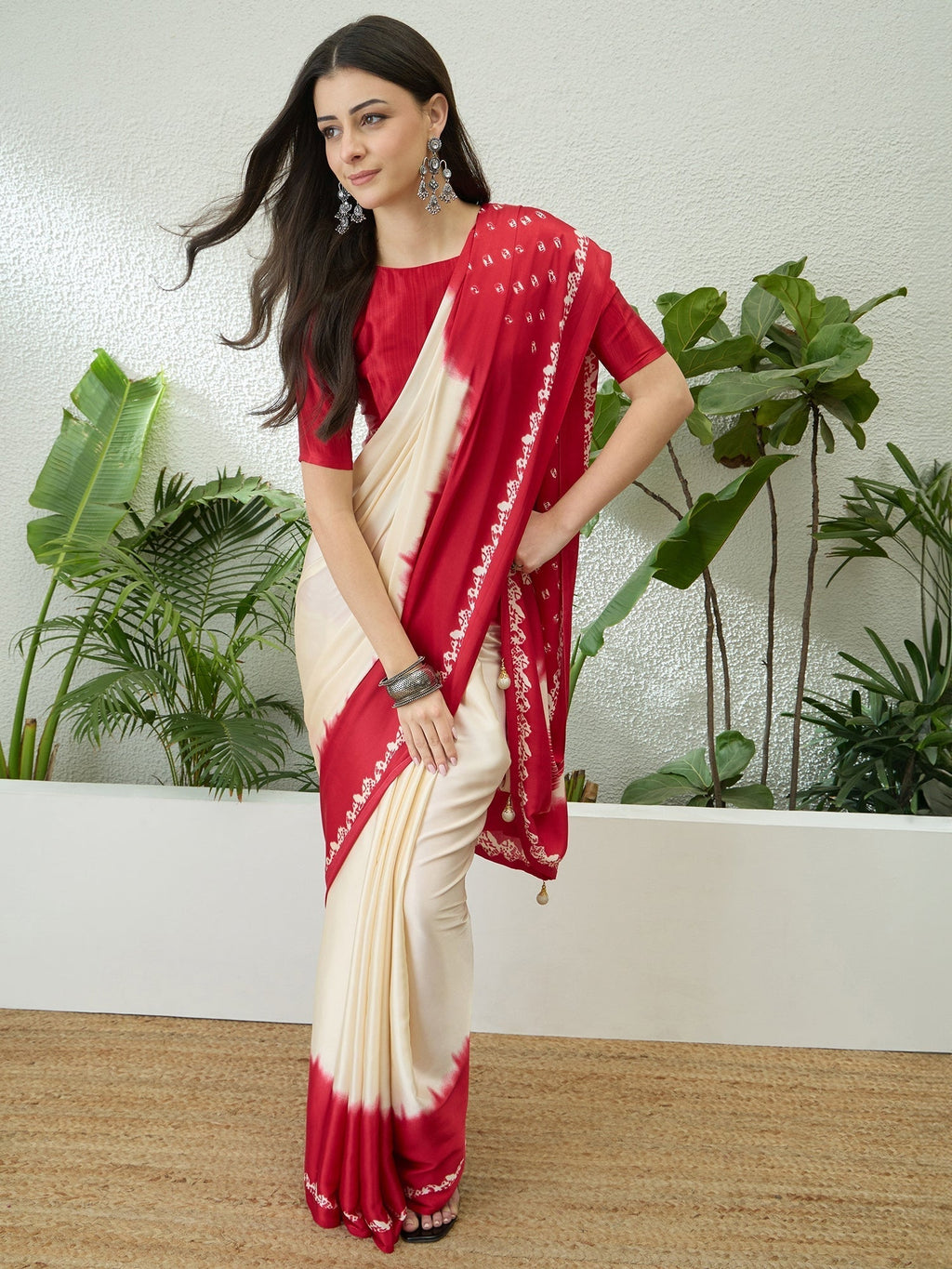 Pranika Graceful Semi Modal Saree for Ethnic Celebrations
